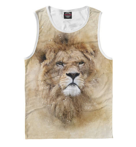 

Майки Print Bar, Белый, Lion