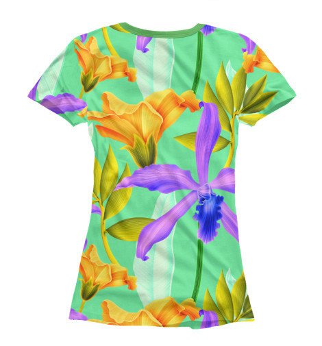 

Футболки Print Bar, Белый, Яркие цветы