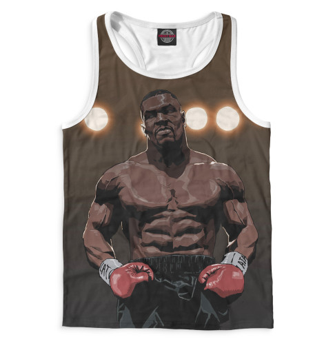

Майки борцовки Print Bar, Белый, Майк Тайсон