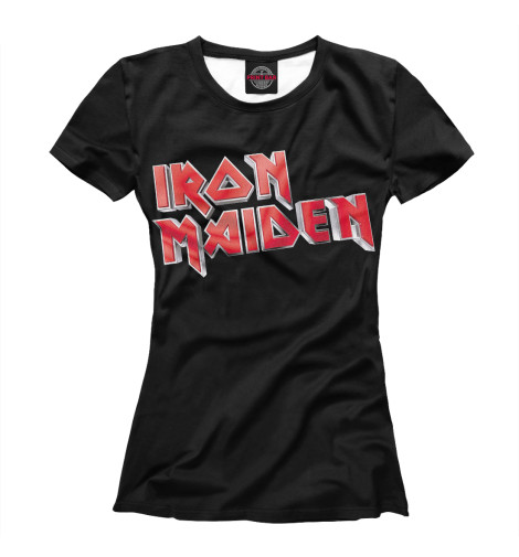 

Футболки Print Bar, Белый, Iron Maiden