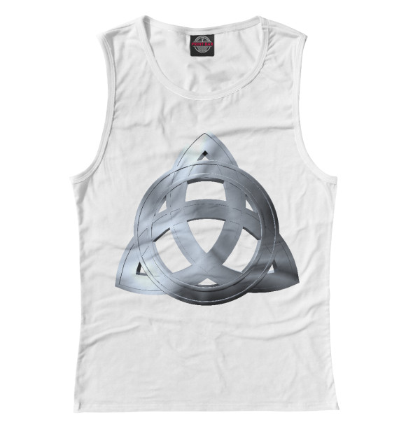 Майка для девочки с изображением Зачарованные цвета Белый