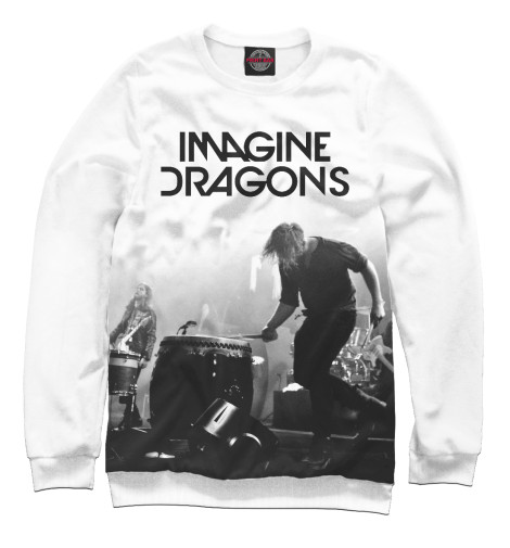 

Свитшоты Print Bar, Белый, Imagine Dragons