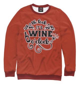 Свитшот для девочек Wine time