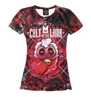 Женская футболка Cult of lamb