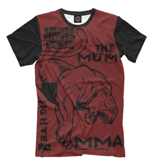 Футболка для мальчиков Mum fighter