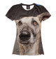Женская футболка Собаки