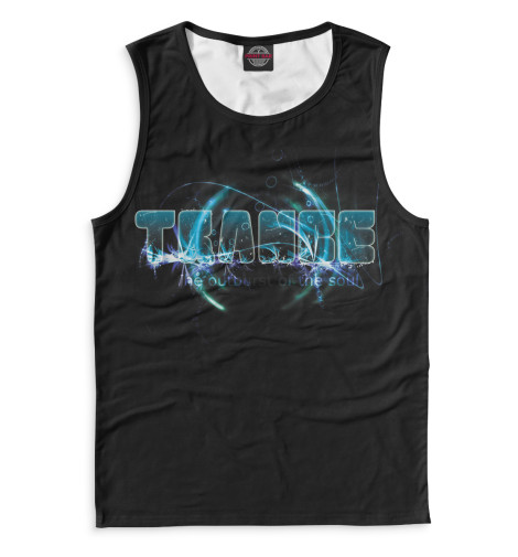 

Майки Print Bar, Белый, Trance