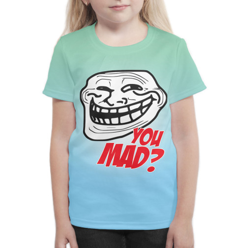 

Футболки Print Bar, Белый, You Mad