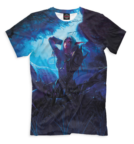 

Футболки Print Bar, Черный, WoW