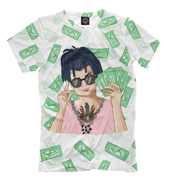 Мужская футболка с изображением MORGENSHTERN - Вот Так цвета Молочно-белый