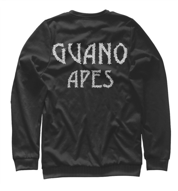 Свитшот для девочек с изображением Guano Apes цвета Белый