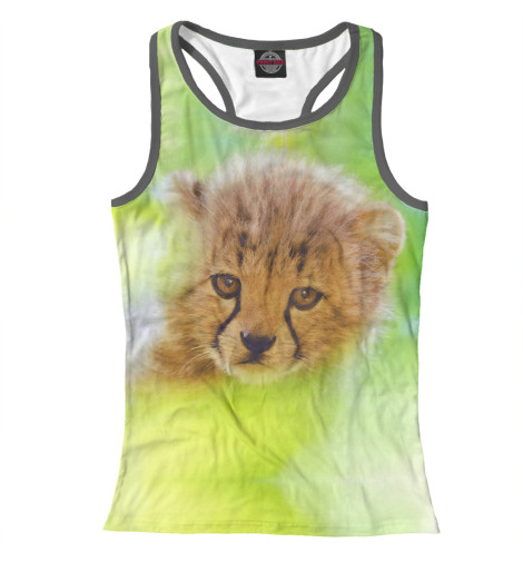 

Майки борцовки Print Bar, Белый, Котенок гепарда