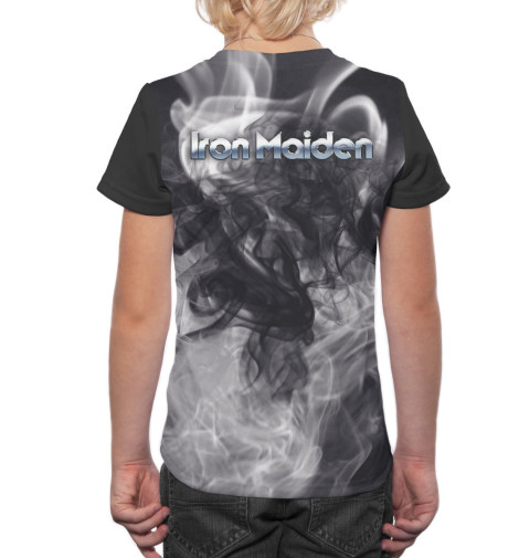 

Футболки Print Bar, Серый, Iron Maiden