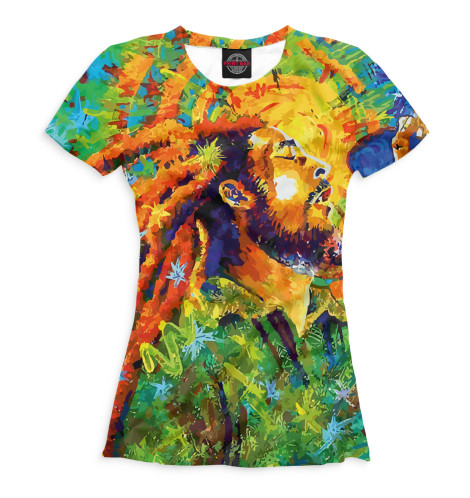 

Футболки Print Bar, Белый, Bob Marley