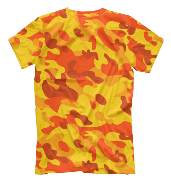 Футболка для мальчиков с изображением Камок цвета Белый