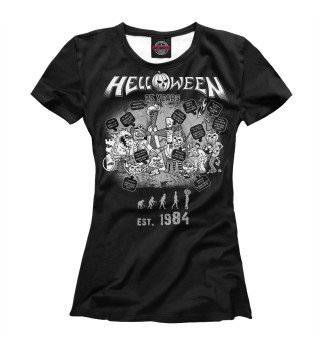 Женская футболка Helloween