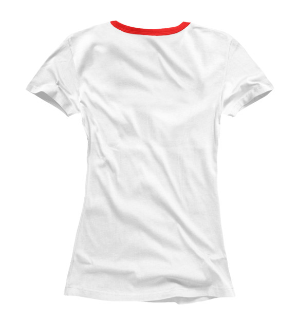 Женская футболка с изображением УАЗ Буханка цвета Белый