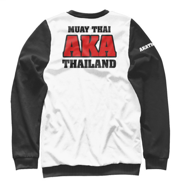 Свитшот для девочек с изображением AKA Thailand цвета Белый