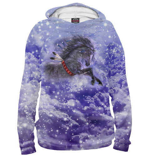 

Худи Print Bar, Белый, Конь летящий