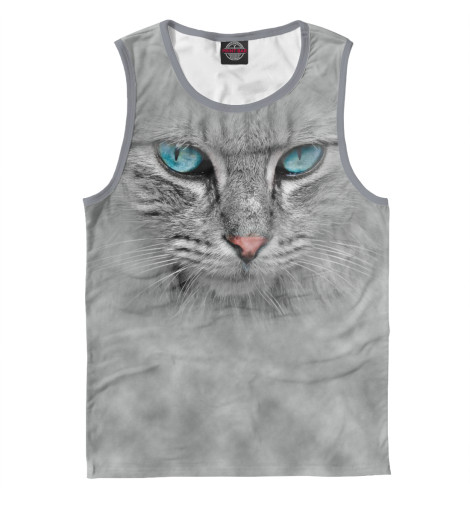 

Майки Print Bar, Белый, Кошка