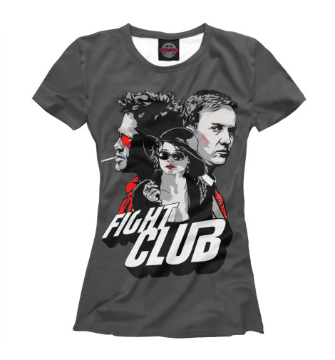 

Футболки Print Bar, Белый, Fight Club