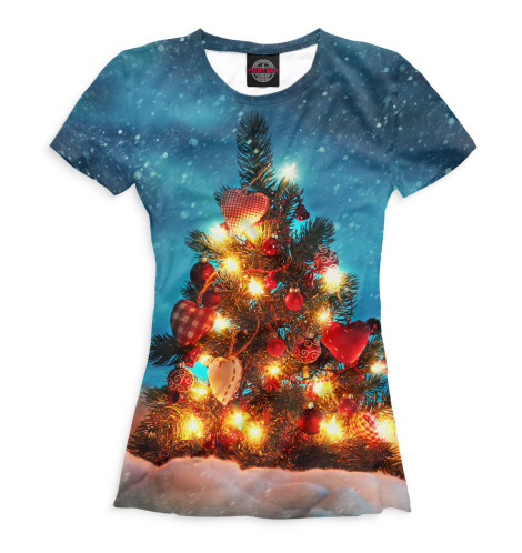 

Футболки Print Bar, Белый, Новый Год