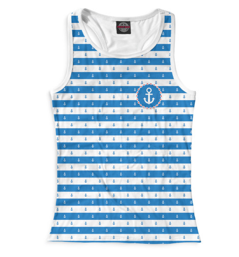 

Майки борцовки Print Bar, Белый, Тельняшка