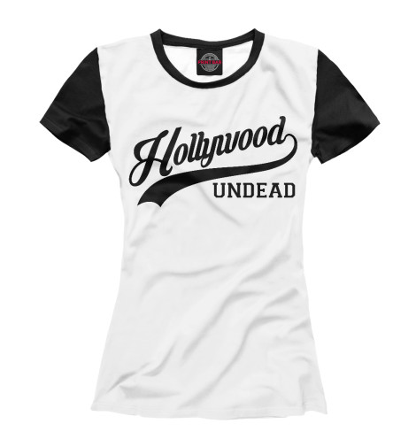 

Футболки Print Bar, Белый, Hollywood Undead