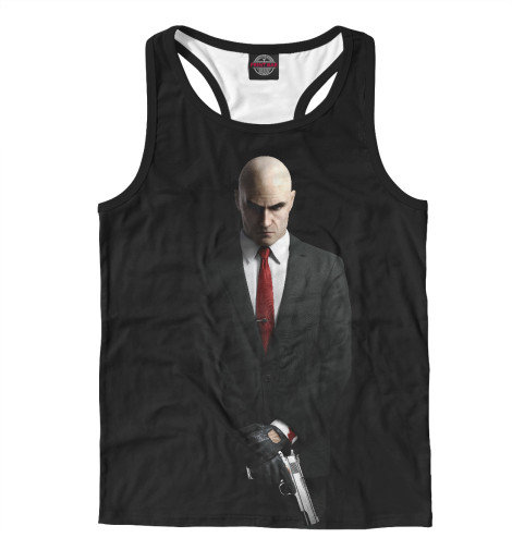 

Майки борцовки Print Bar, Белый, Hitman