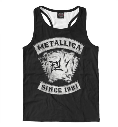 

Майки борцовки Print Bar, Белый, Metallica