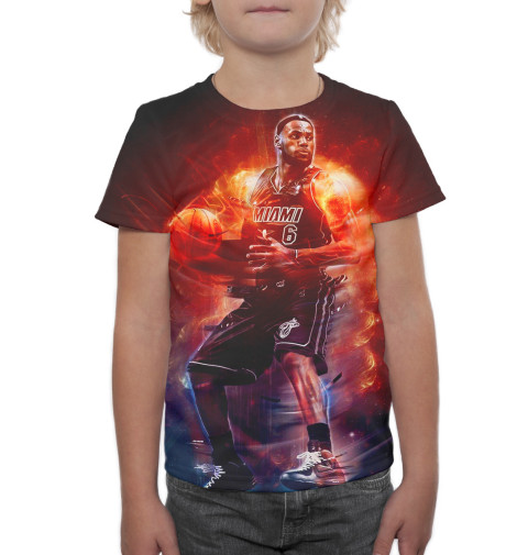 

Футболки Print Bar, Молочно-белый, Леброн Джеймс