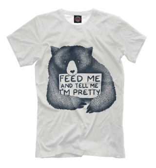 Мужская футболка Feed me!
