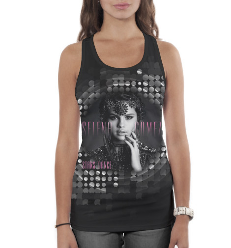 

Майки борцовки Print Bar, Белый, Селена Гомез