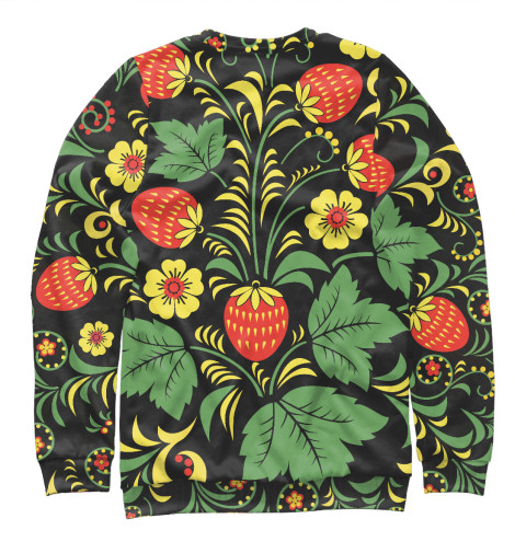 

Свитшоты Print Bar, Белый, Цветы хохломы