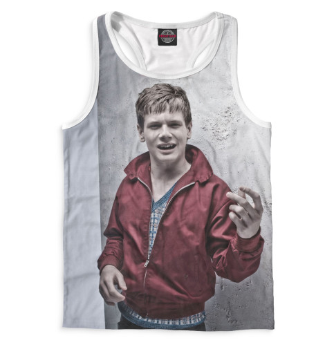 

Майки борцовки Print Bar, Белый, Джеймс Кук