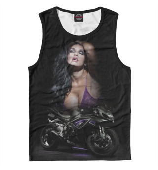 Мужская майка Motorcycles and girls forever