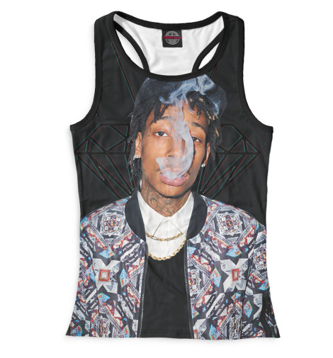 

Майки борцовки Print Bar, Белый, Wiz Khalifa