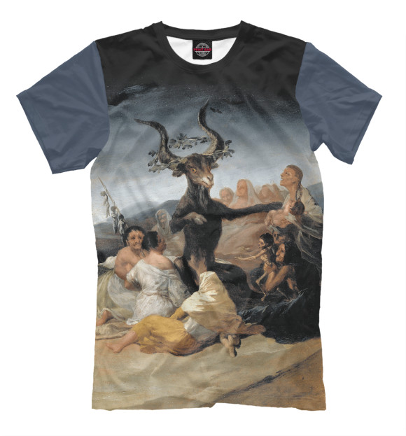 Футболка для мальчиков с изображением Francisco Goya цвета Белый