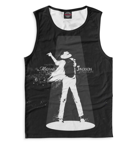 

Майки Print Bar, Белый, Michael Jackson