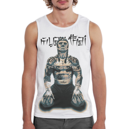 

Майки Print Bar, Белый, Muay Thai