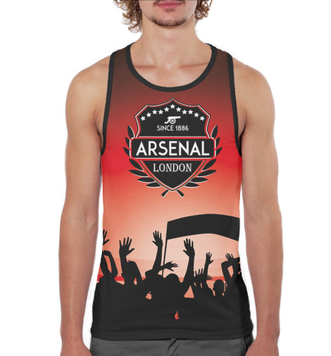 

Майки борцовки Print Bar, Белый, Arsenal