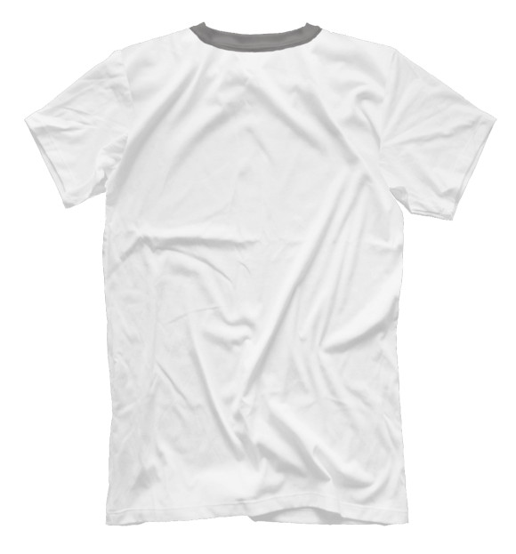 Мужская футболка с изображением Время быть сильным цвета Белый