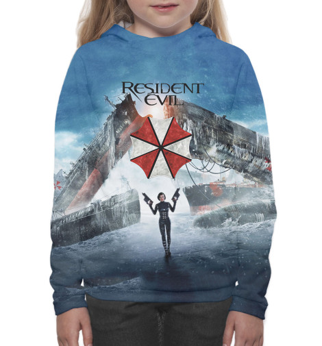 

Худи Print Bar, Белый, Обитель зла