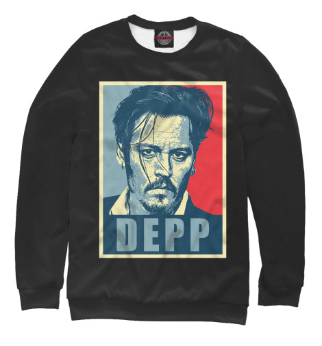 

Свитшоты Print Bar, Белый, Джонни Депп