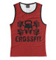 Майка для девочки Crossfit Skull