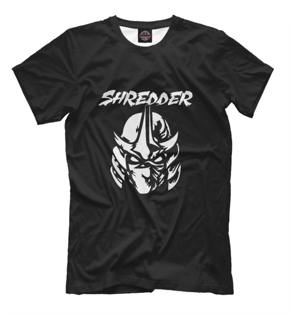 Футболка для мальчиков с изображением Shredder цвета Белый