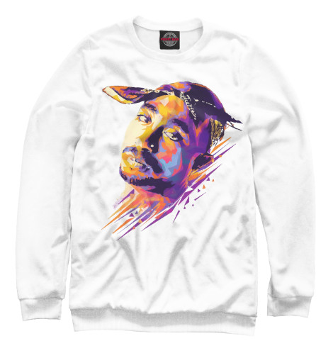 

Свитшоты Print Bar, Белый, 2Pac