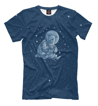 Футболка для мальчиков Sleeping Space Bear