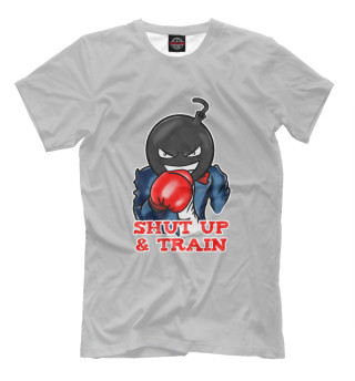 Футболка для мальчиков LilBomb Shut Up and Train