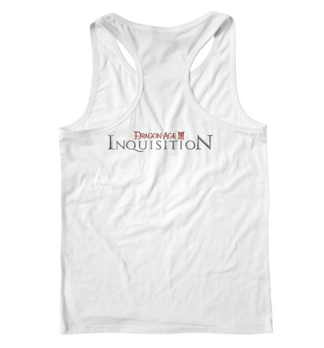 

Майки борцовки Print Bar, Белый, Dragon Age